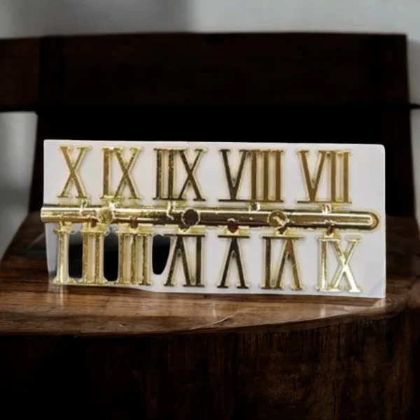 1.3 cm Roman Number Clock Set