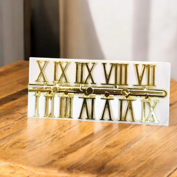1.8 Cm Roman Number Clock Set