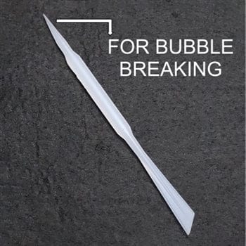 Reusable Stir Stick & Bubble Popper for resin