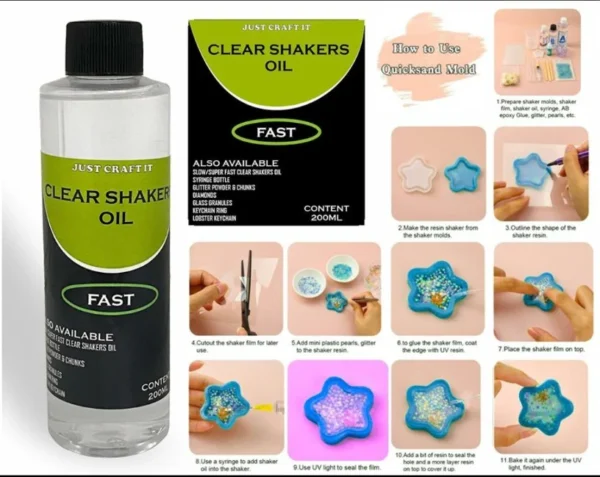 Clear Shaker Oil