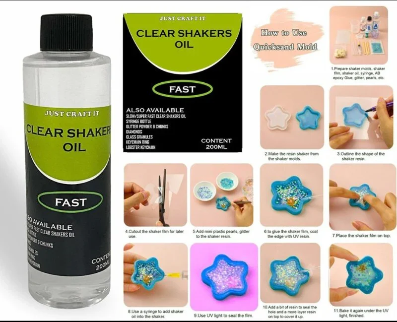 Clear Shaker Oil