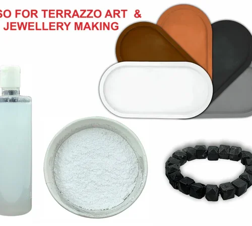 Terra Art (White Base) (500GMS BASE AND 170GMS LIQUID)