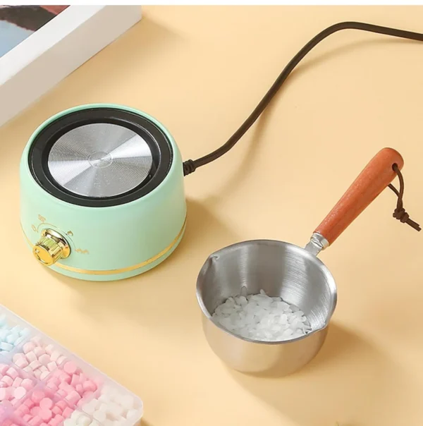 500 ML Mini Wax Melter With Heating Pot Set