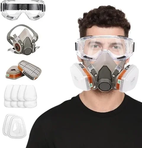 Respiratory Mask With Eye Glass Set