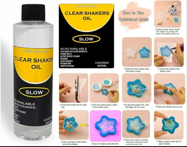 Clear Shaker Oil