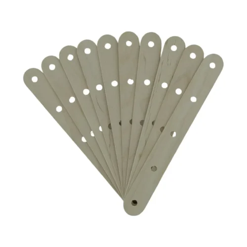 Big Wooden 5 Hole Wick Holder