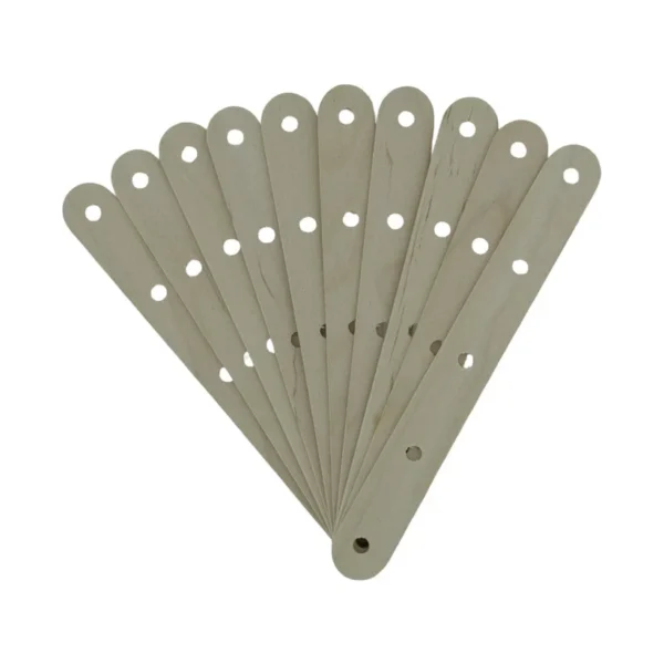 Big Wooden 5 Hole Wick Holder